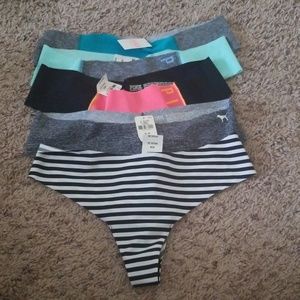 *SOLD* NWT! 5 Victoria's Secret Pink Line Thungs
